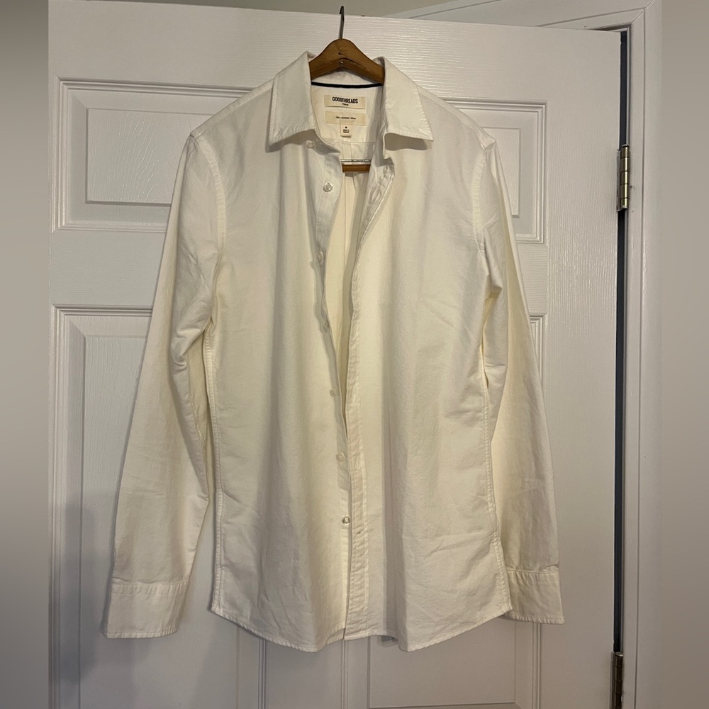 Goodthreads White Button-Down Dress Shirt